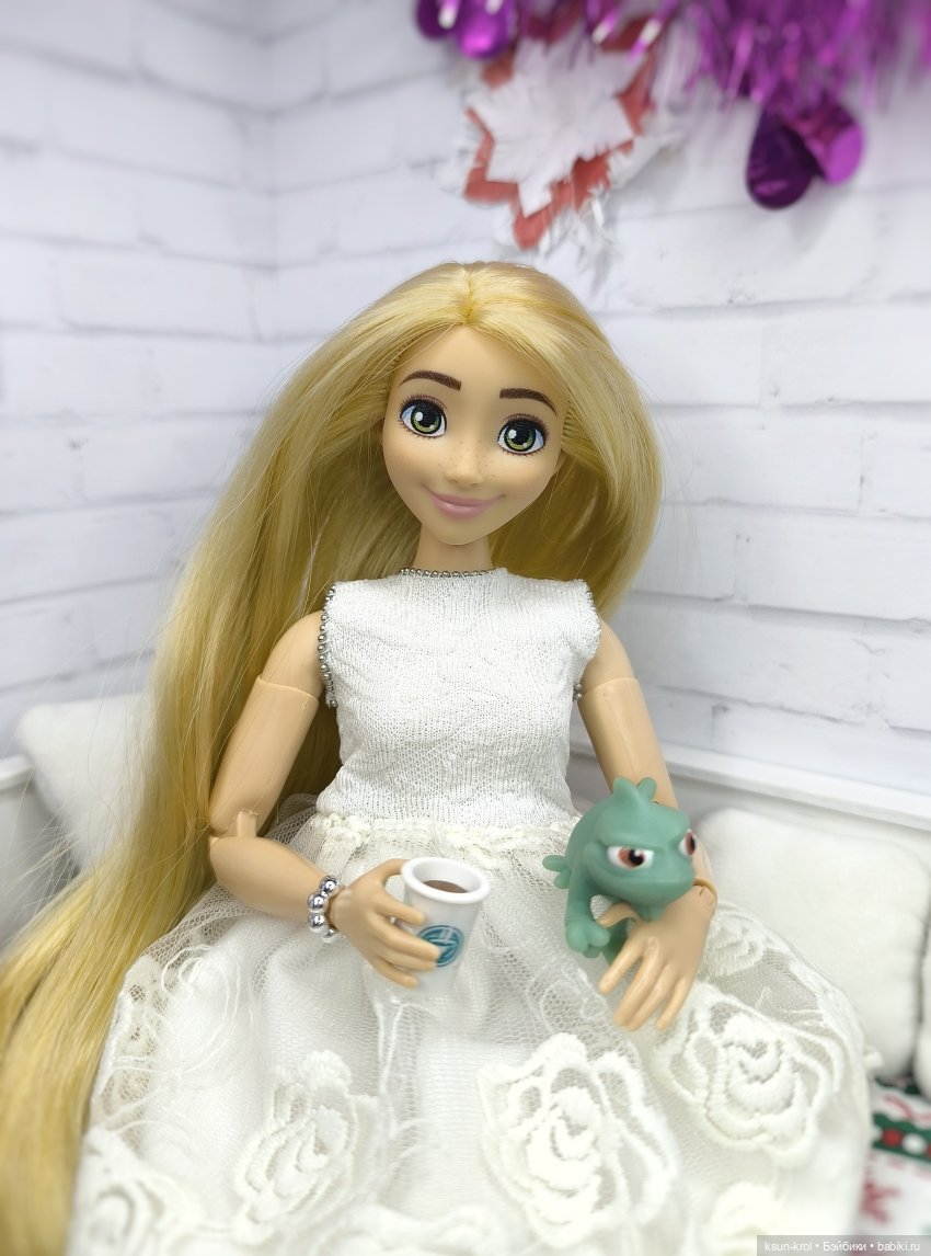 Предновогодние посиделки Анны и Рапунцель (фото 5)