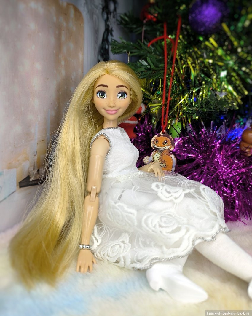 Предновогодние посиделки Анны и Рапунцель