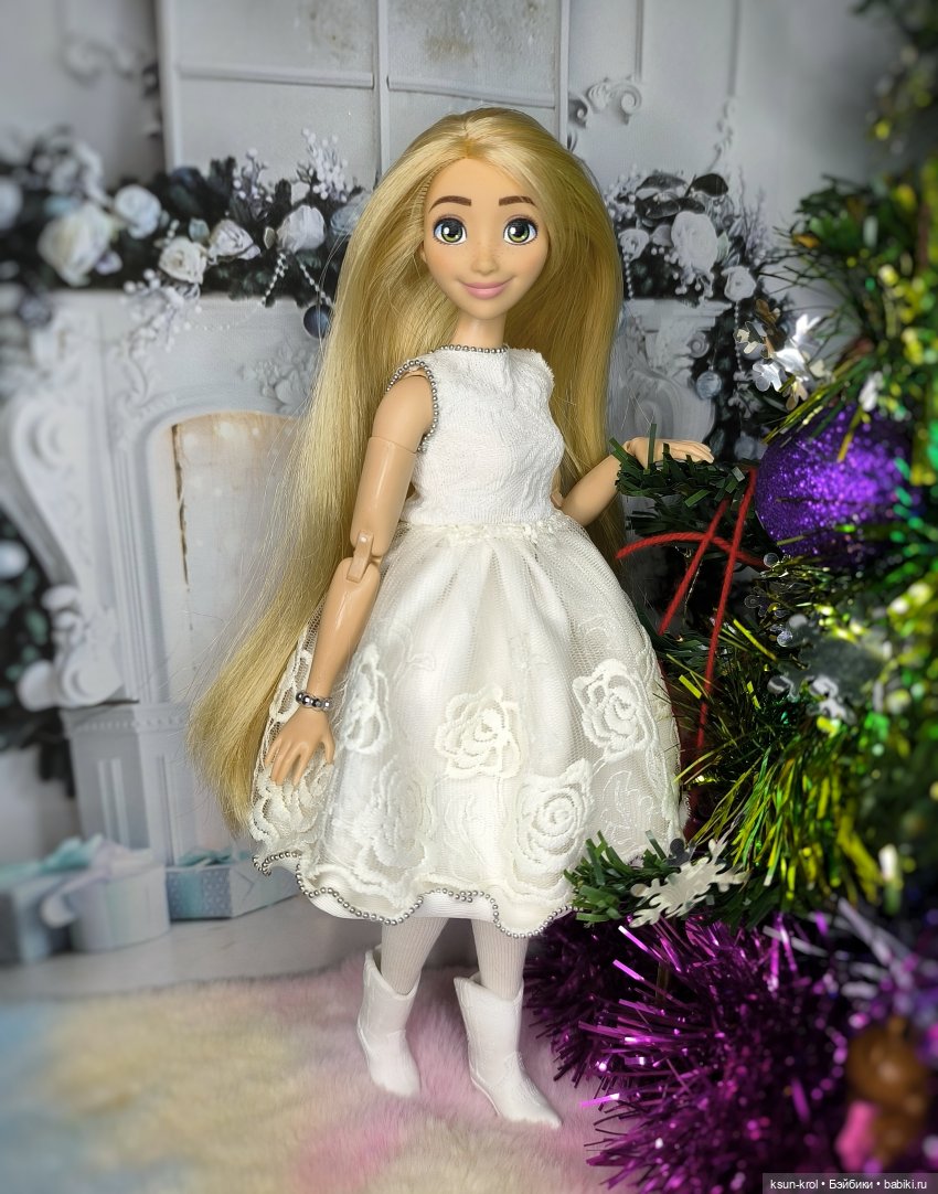 Предновогодние посиделки Анны и Рапунцель