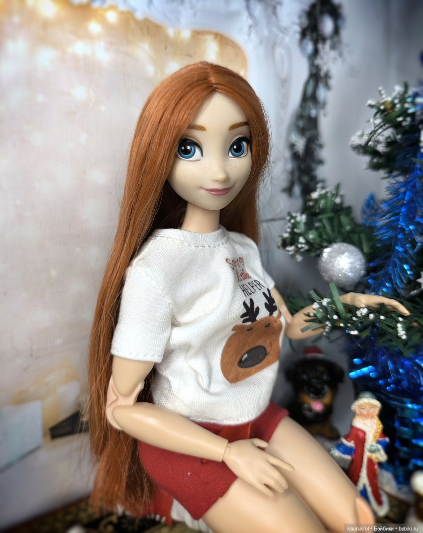 Предновогодние посиделки Анны и Рапунцель (фото 9)