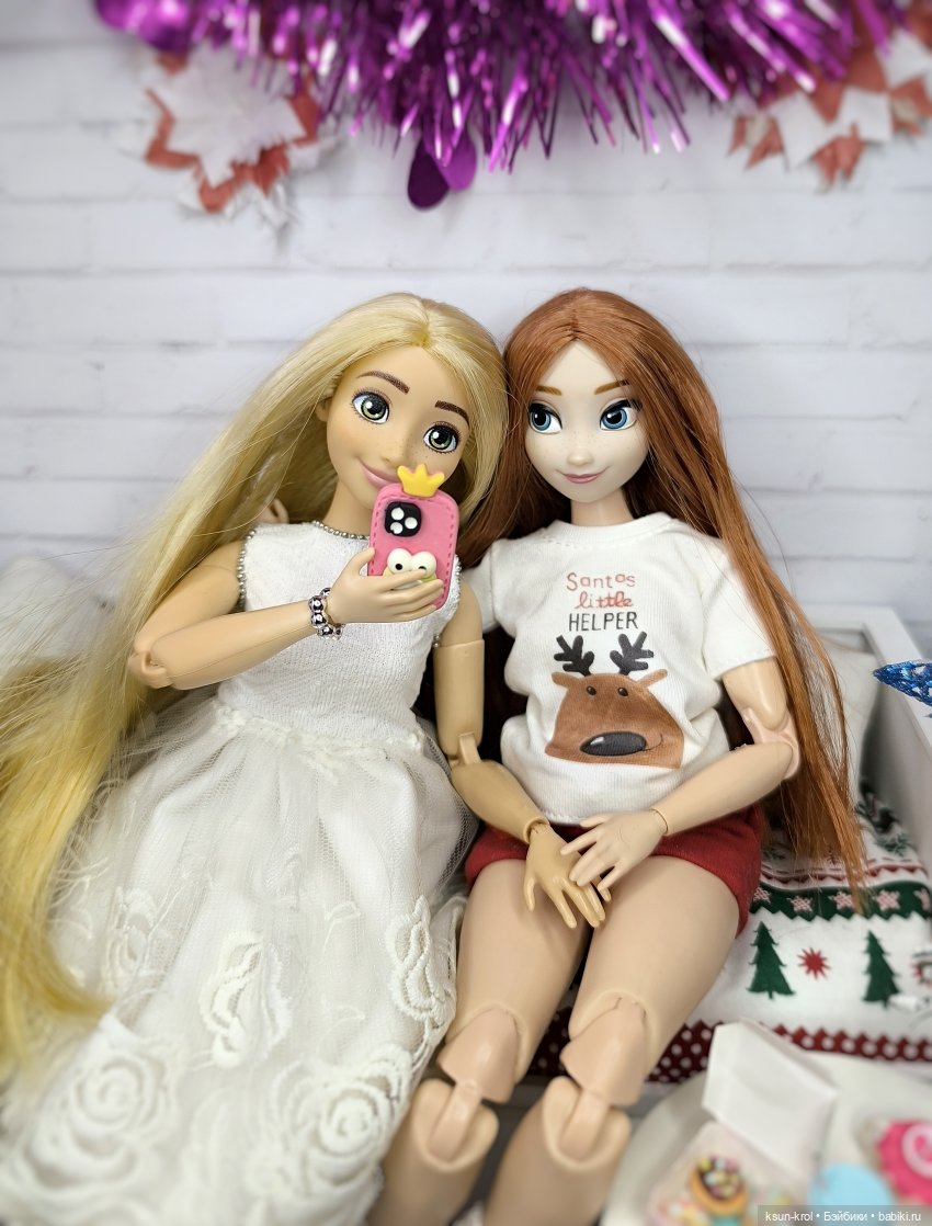Предновогодние посиделки Анны и Рапунцель (фото 7)