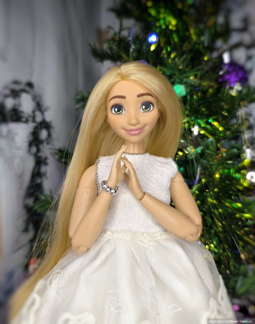 Предновогодние посиделки Анны и Рапунцель