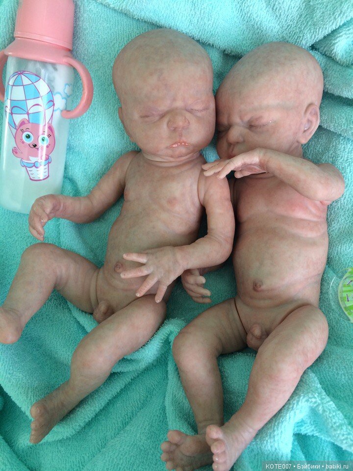 Близнецы реборн — Куклы Реборн (Reborn): работы мастеров