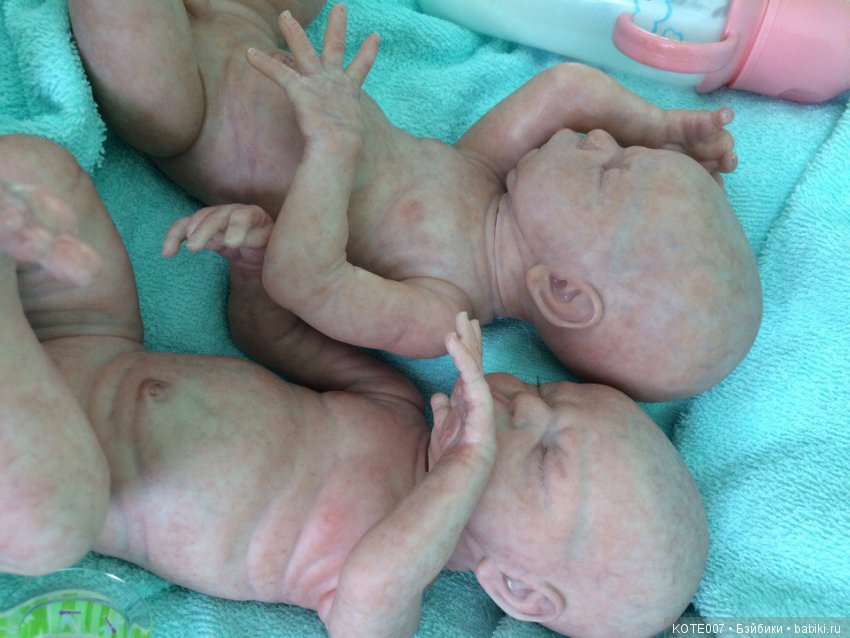 Близнецы реборн — Куклы Реборн (Reborn): работы мастеров (фото 7)