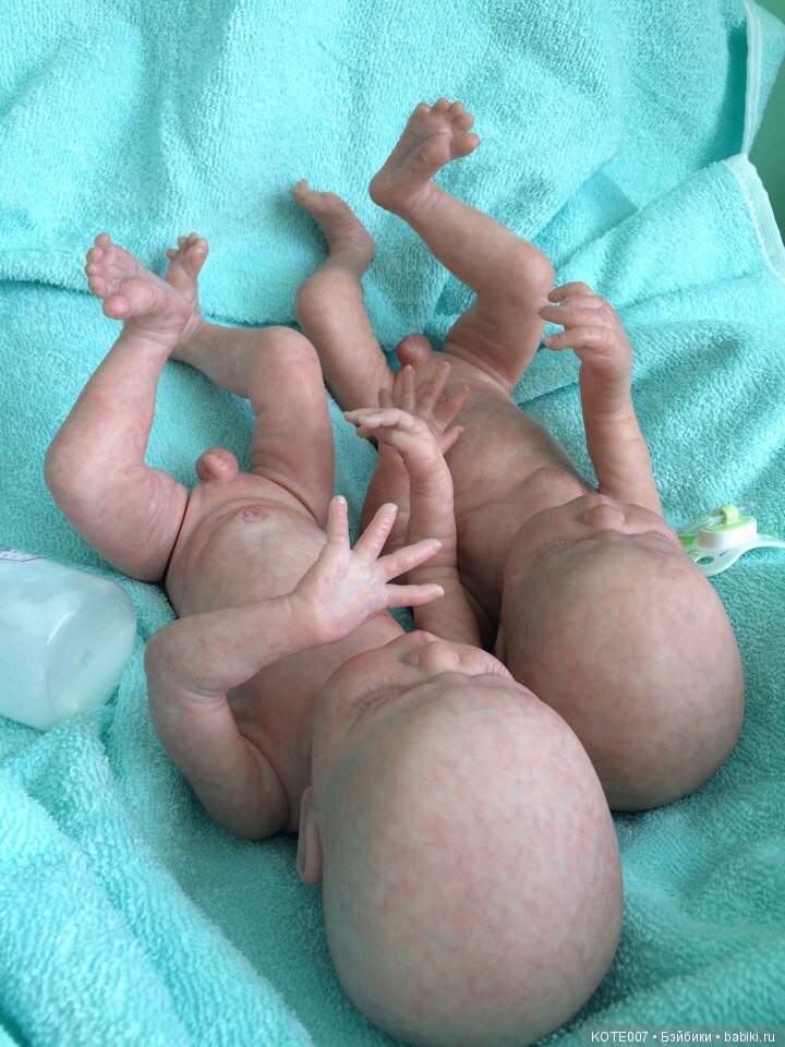 Близнецы реборн — Куклы Реборн (Reborn): работы мастеров (фото 10)