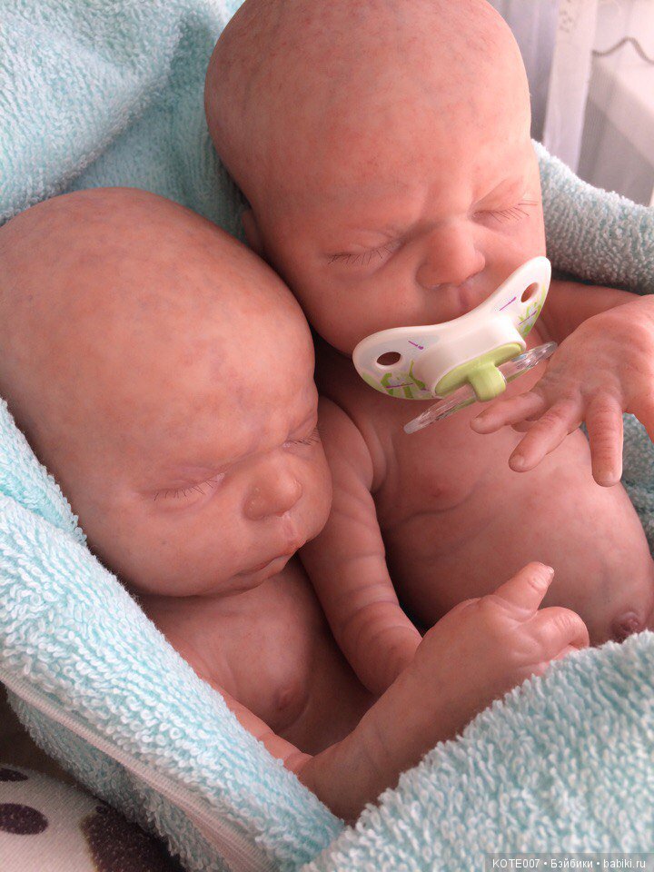 Близнецы реборн — Куклы Реборн (Reborn): работы мастеров