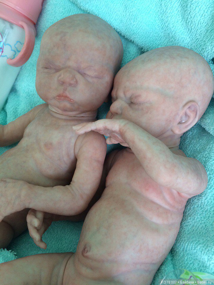 Близнецы реборн — Куклы Реборн (Reborn): работы мастеров (фото 9)