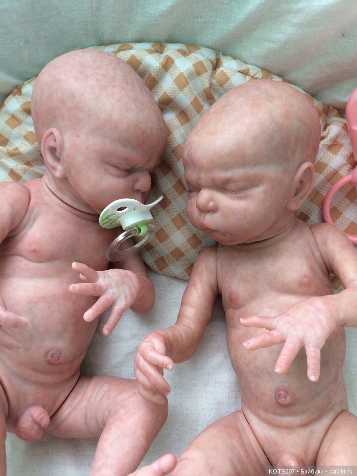 Близнецы реборн — Куклы Реборн (Reborn): работы мастеров