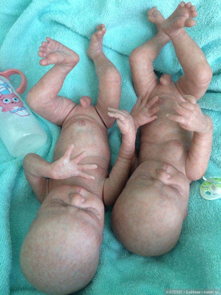 Близнецы реборн — Куклы Реборн (Reborn): работы мастеров (фото 8)