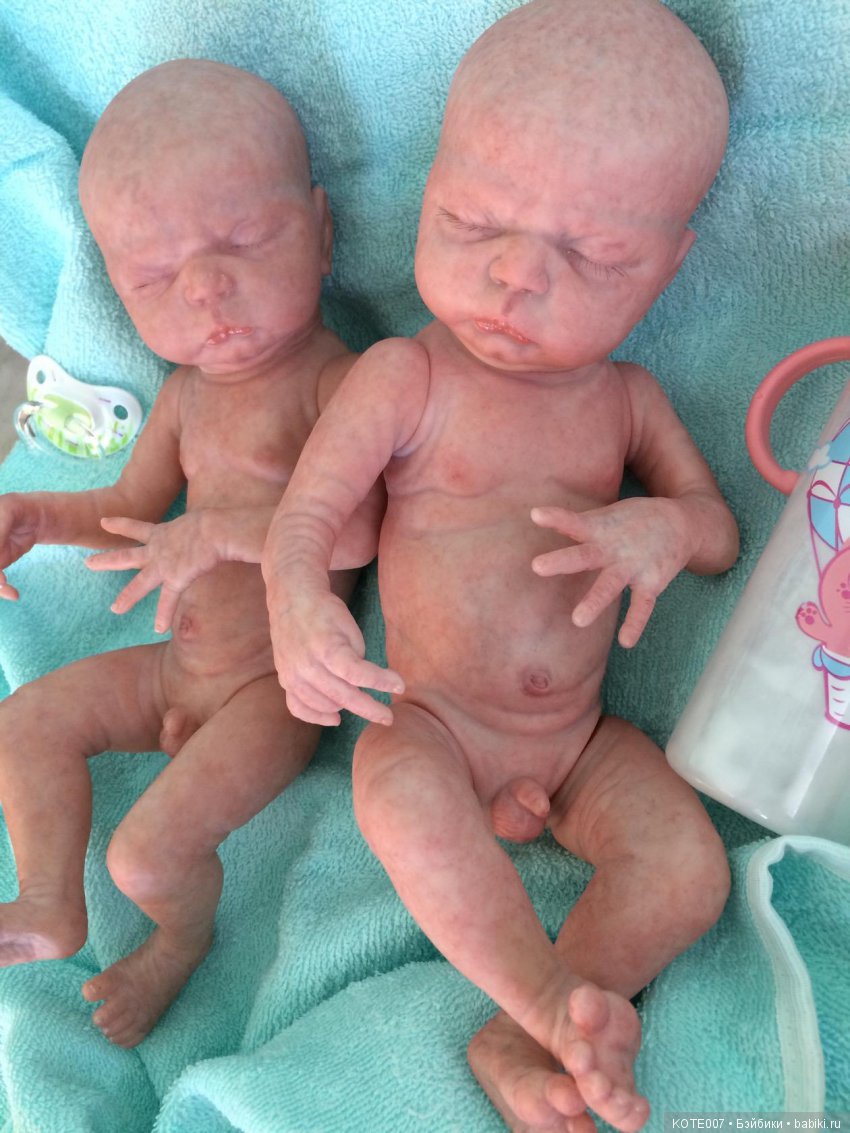 Близнецы реборн — Куклы Реборн (Reborn): работы мастеров (фото 5)