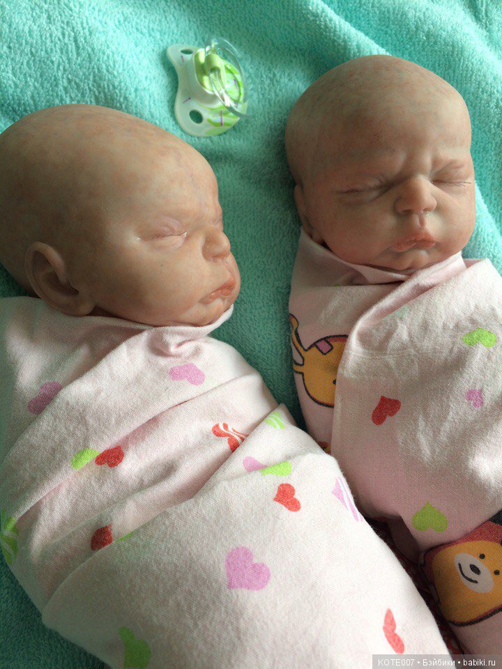 Близнецы реборн — Куклы Реборн (Reborn): работы мастеров