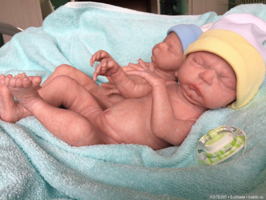 Близнецы реборн — Куклы Реборн (Reborn): работы мастеров