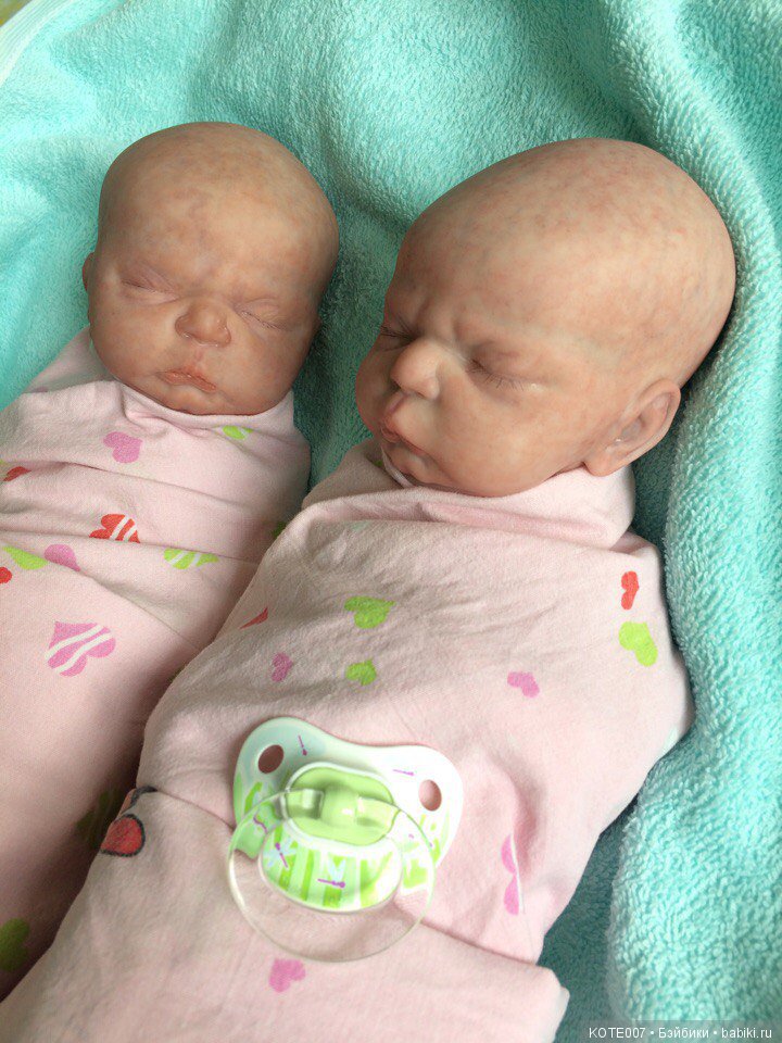 Близнецы реборн — Куклы Реборн (Reborn): работы мастеров