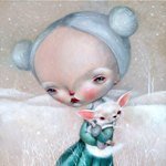 Кукольные открытки итальянских художниц Nicoletta Ceccoli и Dilka Bear.