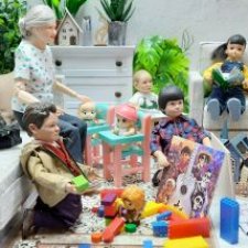 Бабушка Таня и ее восемь внуков