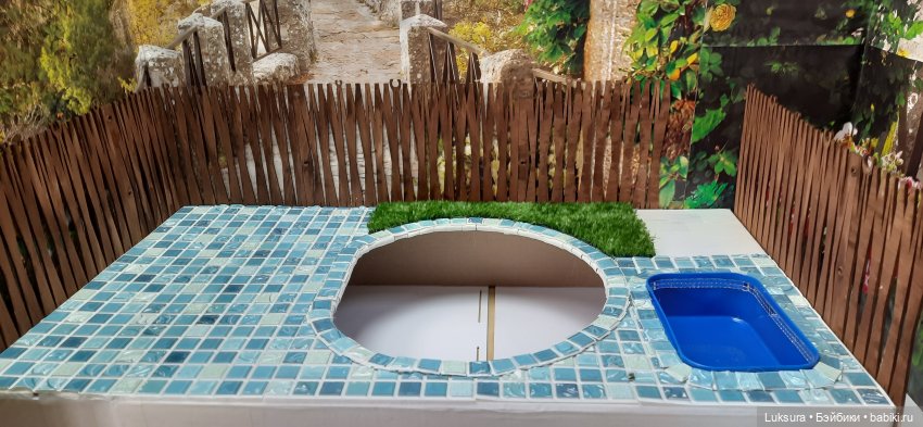 Медовый месяц у бассейна — Аксессуары для кукол своими руками: идеи (фото 5)