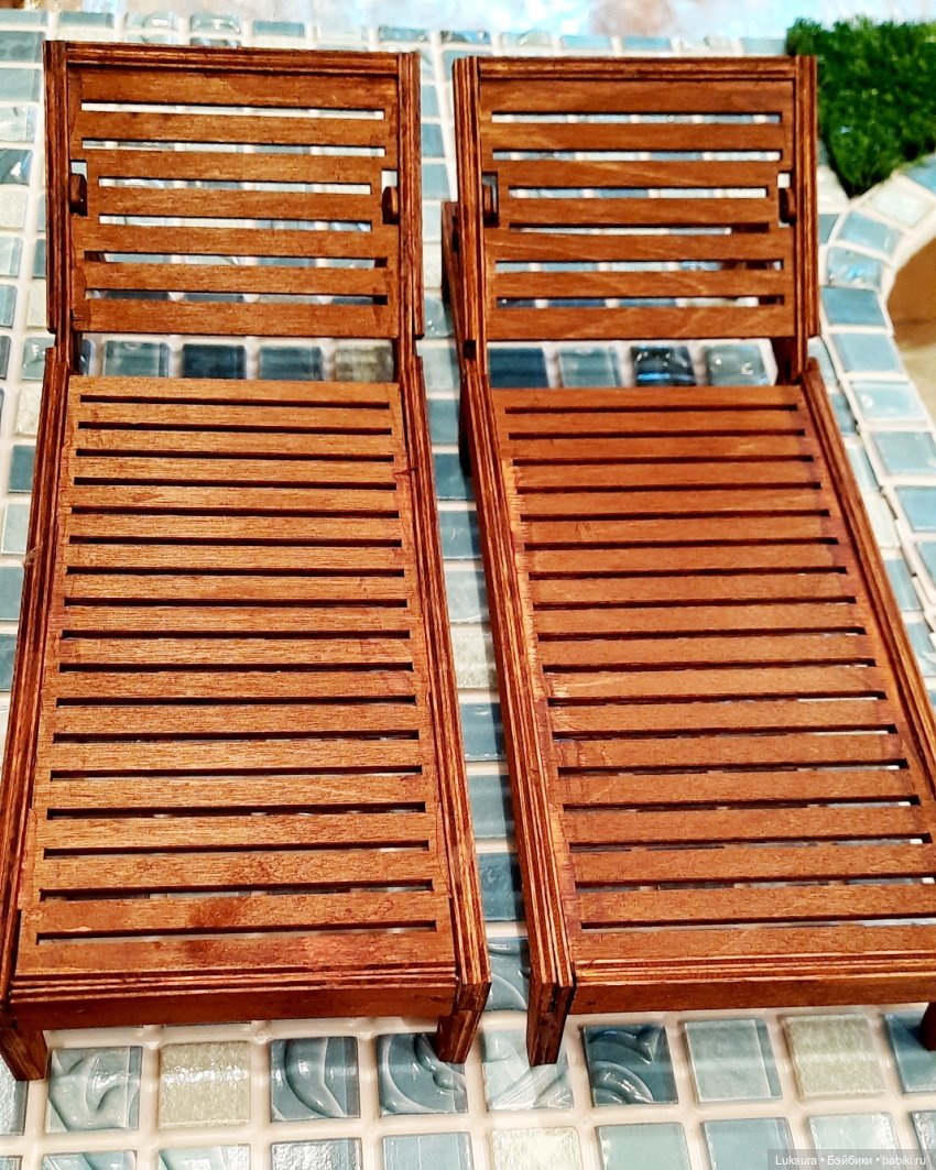 Медовый месяц у бассейна — Аксессуары для кукол своими руками: идеи (фото 6)