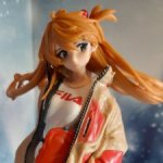 Рыжеволосая Аска Лэнгли Сорью, взрослая, аниме фигурка из манги Евангелион