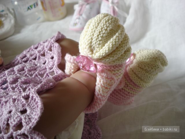 Обновочки для крошечки — Одежда и обувь для кукол своими руками: фото (фото 6)