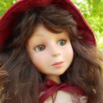 BJD куклы от KAREN VANDER LOGT - "Красная шапочка"