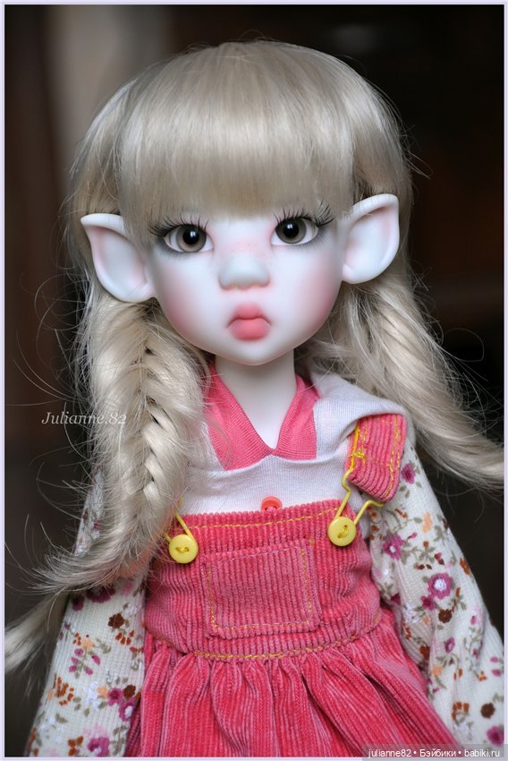 Моя МЫШКА - Miki White Elf by Kaye Wiggs