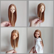 Парик из альпаки для подростков Glacedools, Птички Лоры, Китти, Эноки.