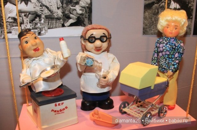 Выставка винтажных игрушек в Латвии (фото 10)