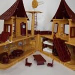 Большой игрушечный Moomin-Корабль с персонажами и мебелью