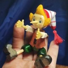 Буратино как из сказки.