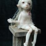 Мышка - Малышка.  Авторская кукла Лидии Снуль