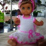 ..а это Анютка.. Наряд для немецкой куклы