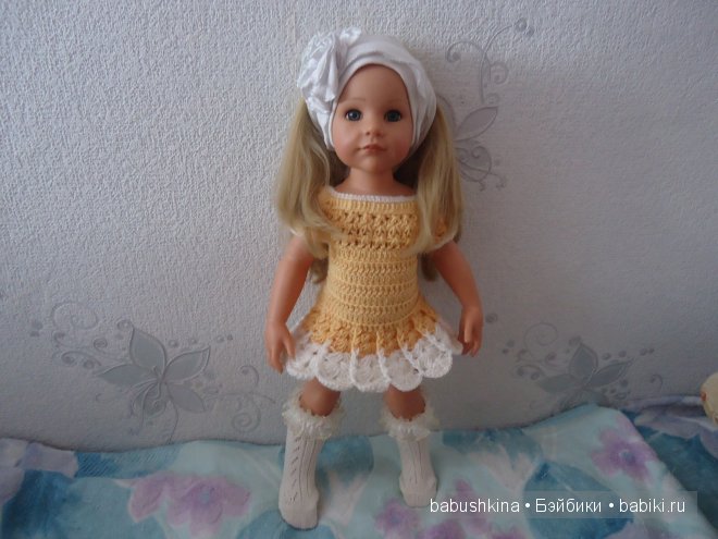 Вяжем платье "Мамино Солнышко"