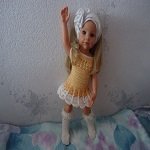 Вяжем платье "Мамино Солнышко"