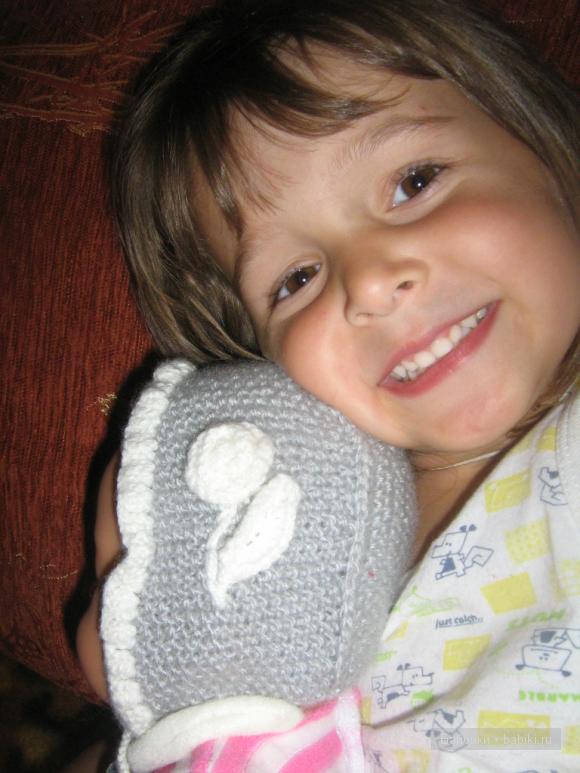 теплая шапочка, с любимой и любящей мамочкой