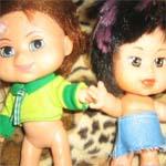 Вот такие куклы живут у нас дома