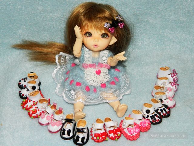 Обувь для ПукиФи своими руками. Часть первая-Туфельки