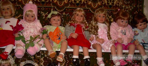 Куклы-дети (из домашней коллекции)