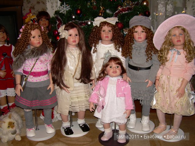 Коллекционные куклы Hildegard Gunzel. С Новым годом и Рождеством (фото 3)