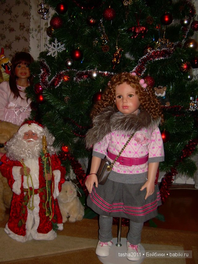 Коллекционные куклы Hildegard Gunzel. С Новым годом и Рождеством