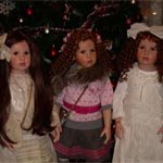 Коллекционные куклы Hildegard Gunzel. С Новым годом и Рождеством