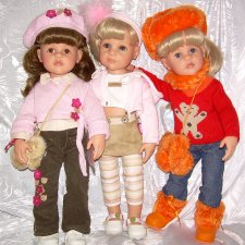 ФИЛЕР: Куклы Надя и Жизель от Steiff и Gotz - Бэйбики.