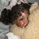 «Мой бело-розовый зефирчик в шоколаде»  (молд Даун Адамс)