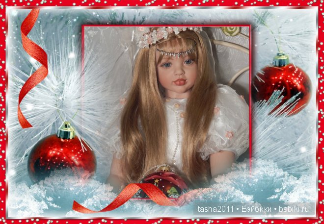 Рождественское поздравление всем любителям кукол Fayzah Spanos (фото 2)