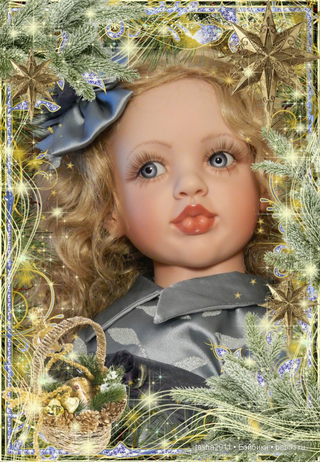 Рождественское поздравление всем любителям кукол Fayzah Spanos