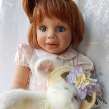 Кукла Леа, рост 86 см от немецкого автора Monika Peter-Leicht