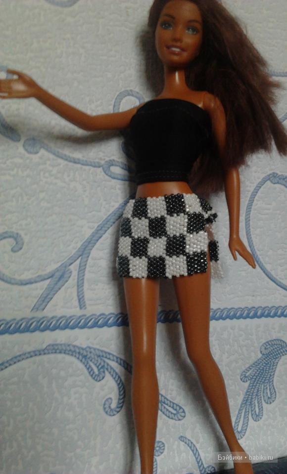 Немного работ из бисера — Одежда и обувь для кукол своими руками: фото (фото 5)