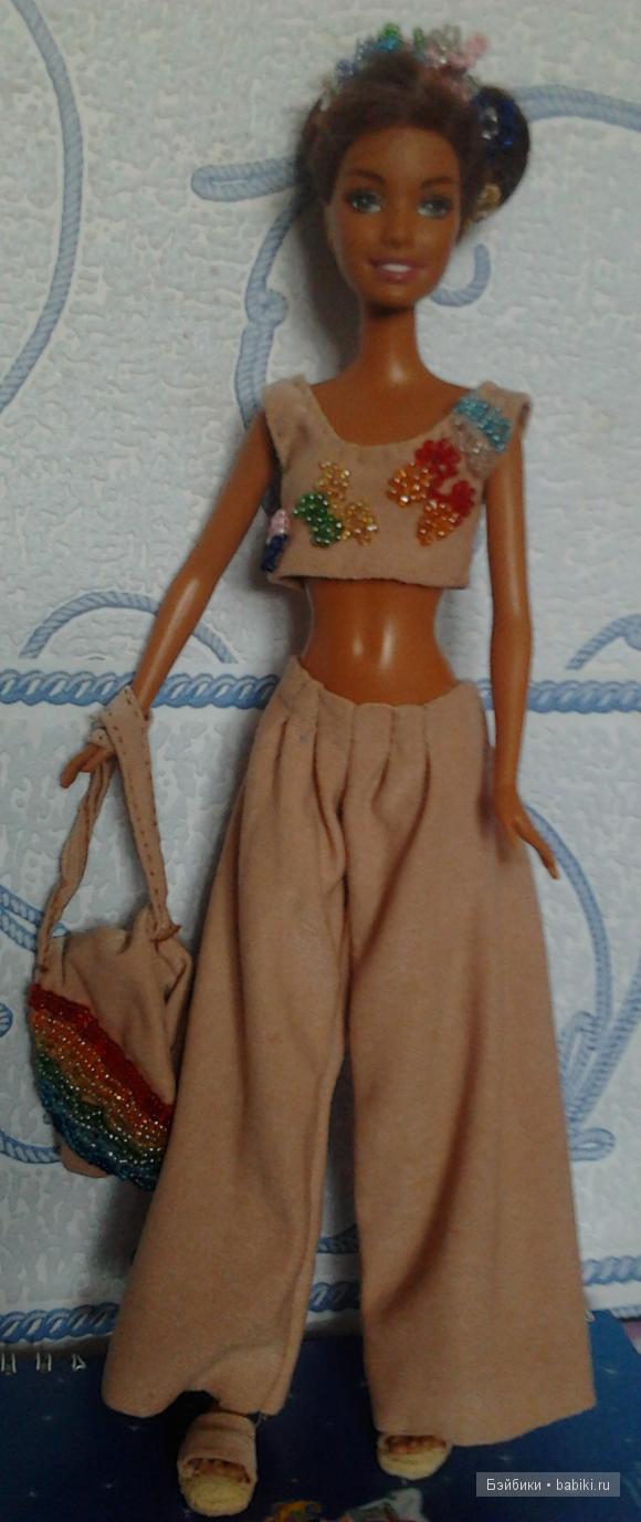 Немного работ из бисера — Одежда и обувь для кукол своими руками: фото (фото 3)