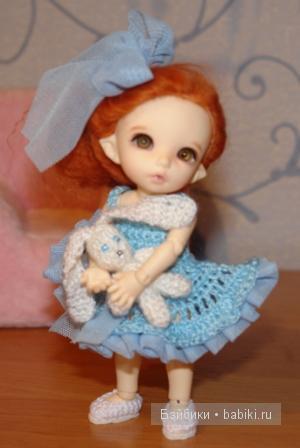 Рыжий топик — Одежда и обувь для кукол BJD (БЖД): 1/3 (фото 2)