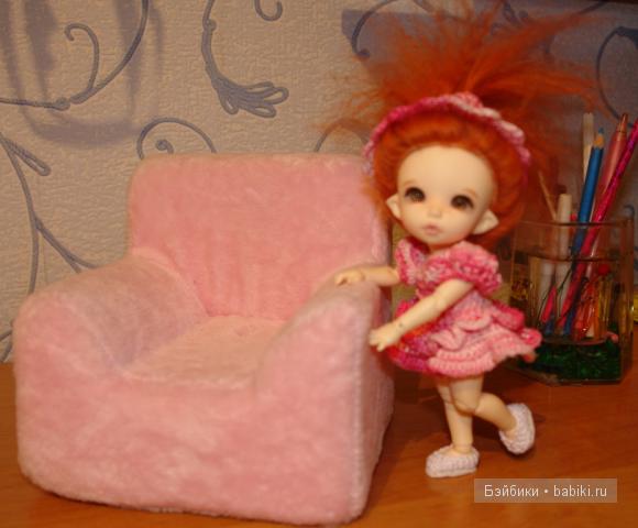 Рыжий топик — Одежда и обувь для кукол BJD (БЖД): 1/3 (фото 8)