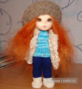 Рыжий топик — Одежда и обувь для кукол BJD (БЖД): 1/3